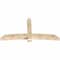 Ekena Millwork Bellingham Rough Sawn Timber Gable Bracket, Douglas Fir, 84"W x 42"H x 6"D x 6"F, 12/12 Pitch GBW084X42X0606BEL00RDF - alternate 5